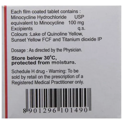 minoz 100mg tablet 10's